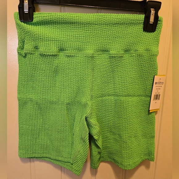 EleVen by Venus Williams Pants - Eleven by Venus William Apple Green Allure biker shorts